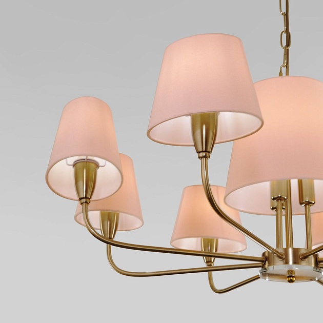 Подвесная люстра Eurosvet Milos 60154 латунь Фото № 3