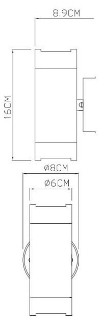 Уличный настенный светильник Arte Lamp Atlas A3503AL-2BK изображение 2 Уличный настенный светильник Arte Lamp Atlas A3503AL-2BK Фото № 2