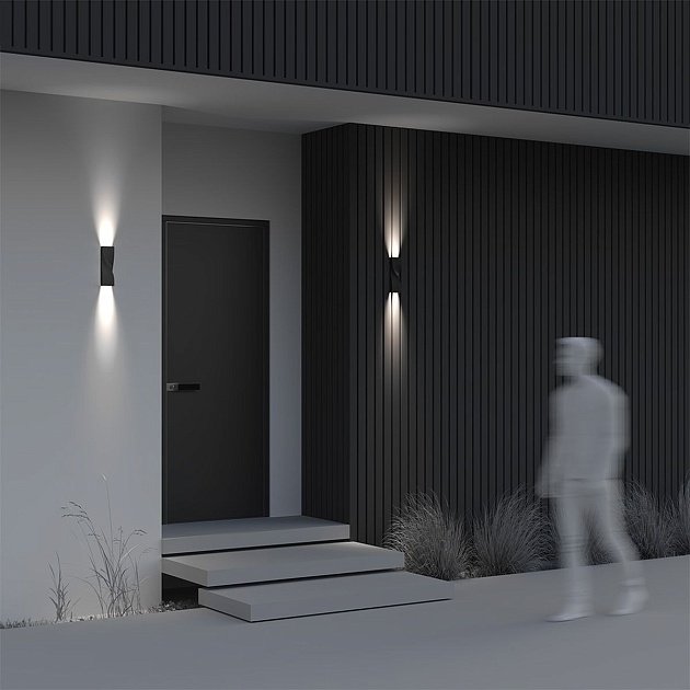 Уличный настенный светодиодный светильник Maytoni Twist O040WL-L11B3K изображение 13 Уличный настенный светодиодный светильник Maytoni Twist O040WL-L11B3K Фото № 13