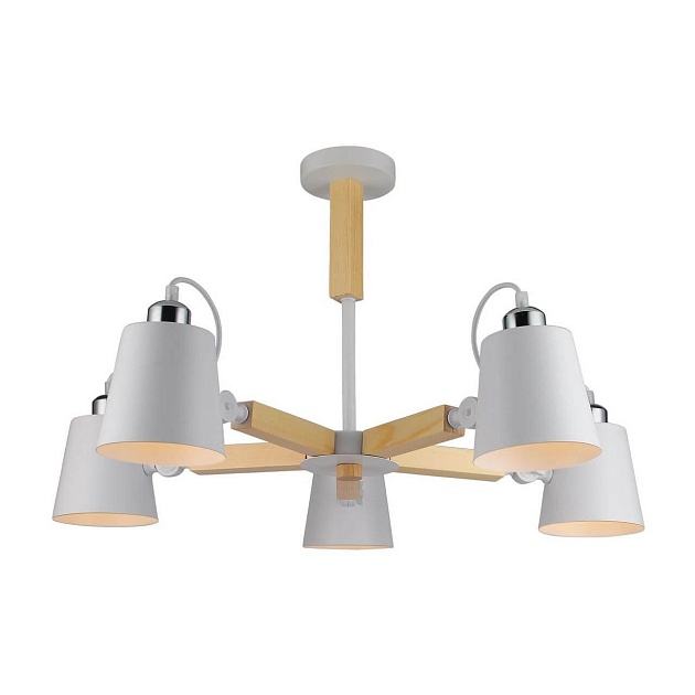 Потолочная люстра Arte Lamp A7141PL-5WH Фото № 1