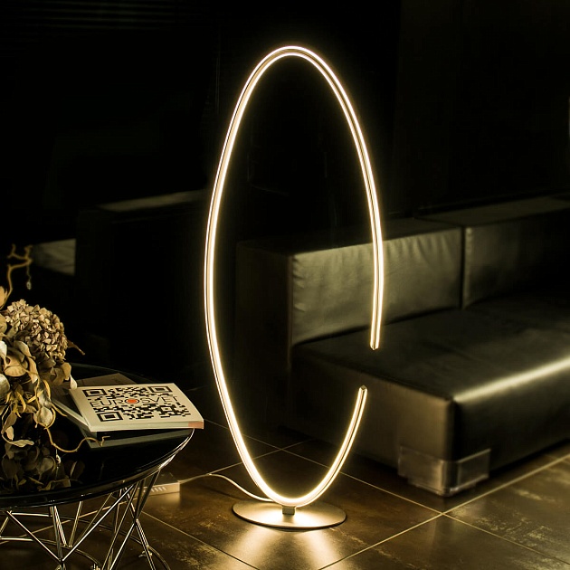 Торшер Eurosvet 80415/1 сатин-никель Фото № 3