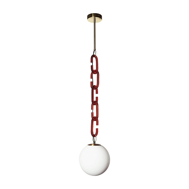 Подвесной светильник Loft IT Chain 10128P Red Фото № 1