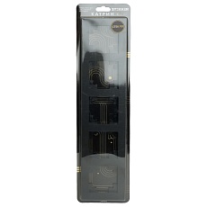 Рамка 5-постовая Stekker Катрин черный матовый GFR00-7005-05М 49604 2