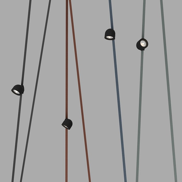 Трековый светодиодный светильник Denkirs Belty Spot DK5540-BK Фото № 3