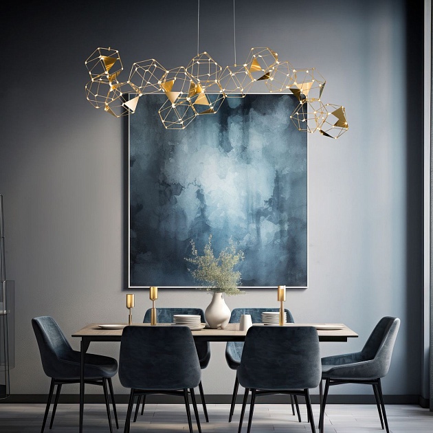 Подвесной светодиодный светильник Eurosvet Uma 90368/14 медь изображение 6 Подвесной светодиодный светильник Eurosvet Uma 90368/14 медь Фото № 6