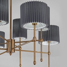 Подвесная люстра Eurosvet Notturno 60162/8 латунь 2