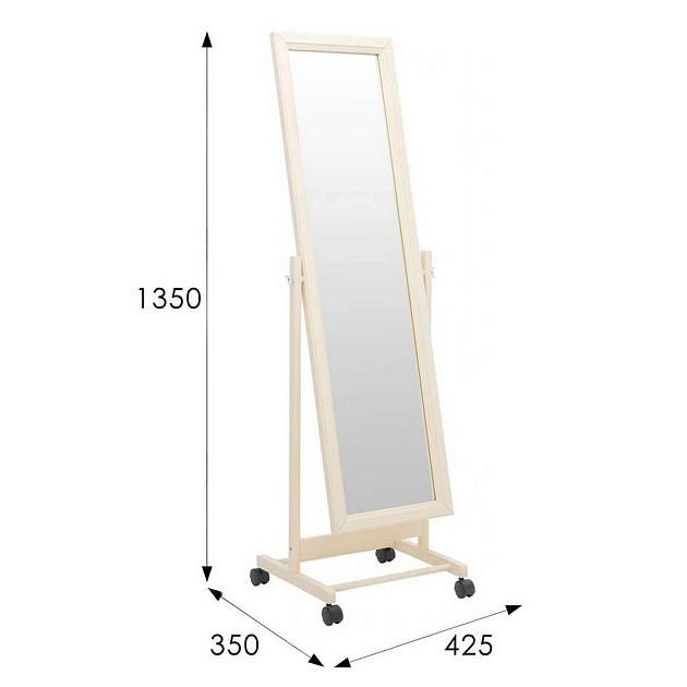 Зеркало напольное Мебелик BeautyStyle 27 008678 Фото № 3