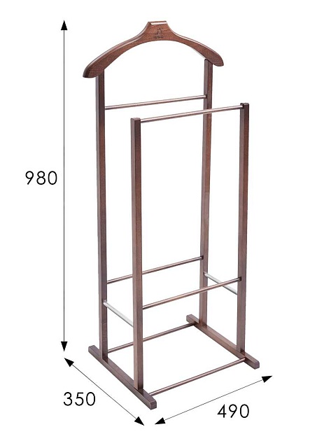 Гардеробная вешалка Мебелик В 27Н 008172 Фото № 3