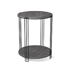 Кофейный стол Sheffilton SHT-CT33 черный муар/мокрый асфальт 3808278101