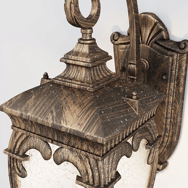 Уличный настенный светильник Maytoni Fleur O414WL-01GB Фото № 4