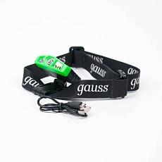 Налобный светодиодный фонарь Gauss аккумуляторный 30х50 180 лм GF406 3