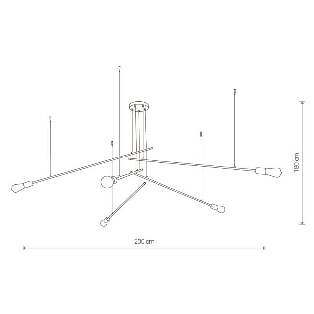 Подвесная люстра Nowodvorski Pile 9127 Фото № 2
