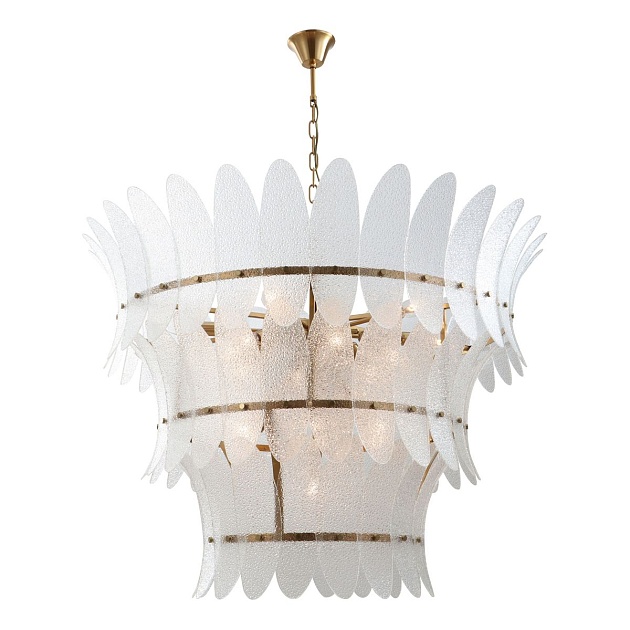 Подвесная люстра iLamp Gramercy 15602-19 ANB+CL Фото № 1