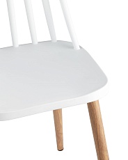 Кухонный стул Stool Group Морган пластиковый белый Y820 white 1