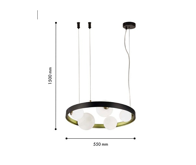 Подвесная люстра F-Promo Shanku 4628-5P Фото № 2