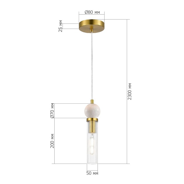 Подвесной светильник ST Luce Medea SL1244.303.01 Фото № 2