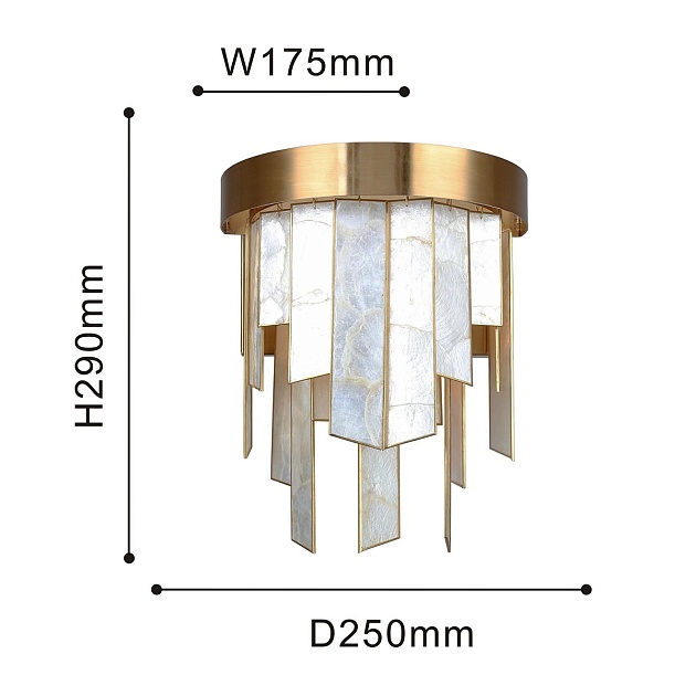 Настенный светильник Favourite Shally 4199-2W Фото № 3