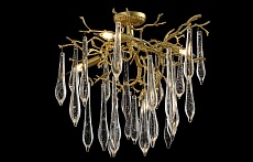 Потолочная люстра Crystal Lux Reina PL5 D600 Gold Pearl 4