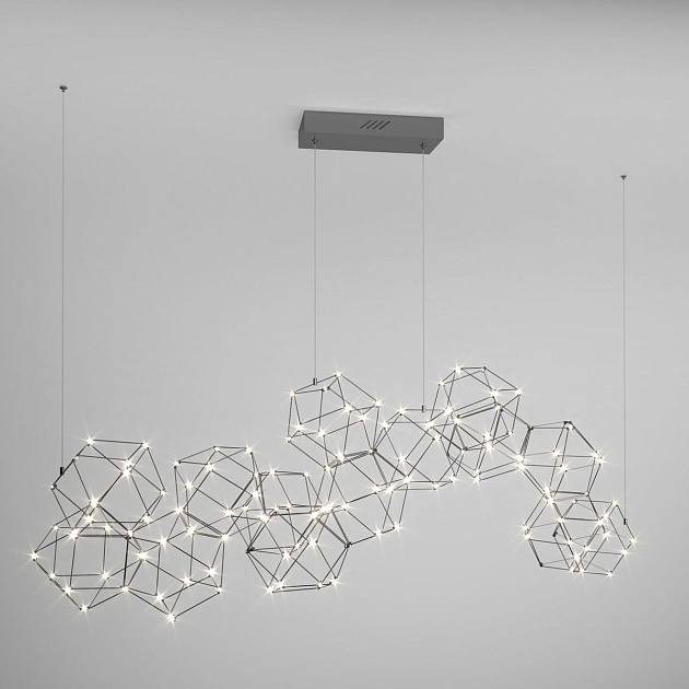 Подвесной светодиодный светильник Eurosvet Uma 90168/14 черный жемчуг изображение 1 Подвесной светодиодный светильник Eurosvet Uma 90168/14 черный жемчуг Фото № 1