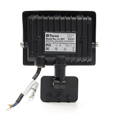 Светодиодный прожектор Feron с датчиком LL907 29557 2