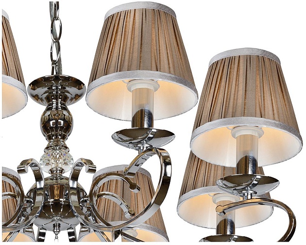 Подвесная люстра iLamp Holiday RM6116/8CR Фото № 2