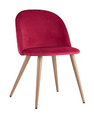 Кухонный стул Stool Group Лион велюр красный DC-69030 HLR-37 1