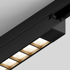 Трековый линейный светильник направленного света Hesby Lighting Skylite Однофазный, 342 мм-3000К, 20Вт, чёрный HSBL_0142 5