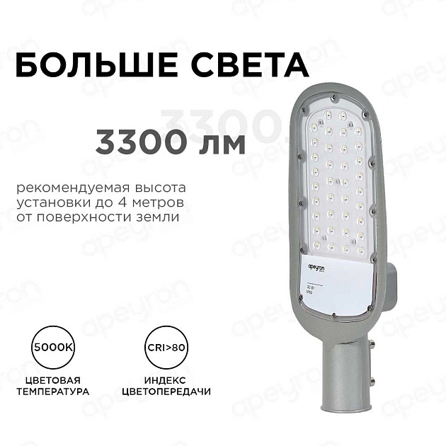 Консольный светодиодный светильник Apeyron 29-01 изображение 4 Консольный светодиодный светильник Apeyron 29-01 Фото № 4