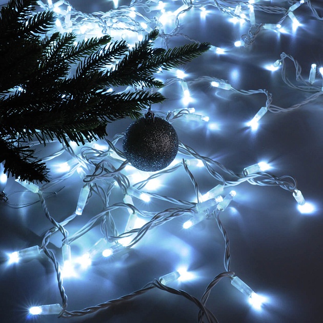 Гирлянда Eurosvet нить 10м IP65 400-101 белый Фото № 4