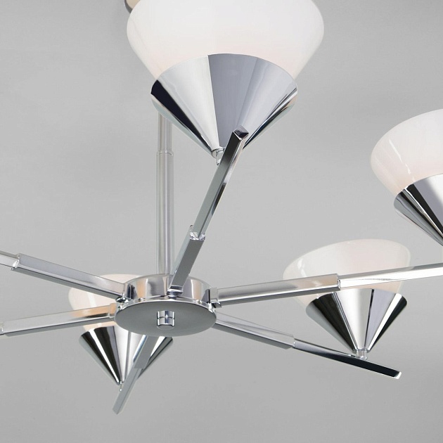 Потолочная люстра Eurosvet Rylee 70138/6 хром Фото № 4