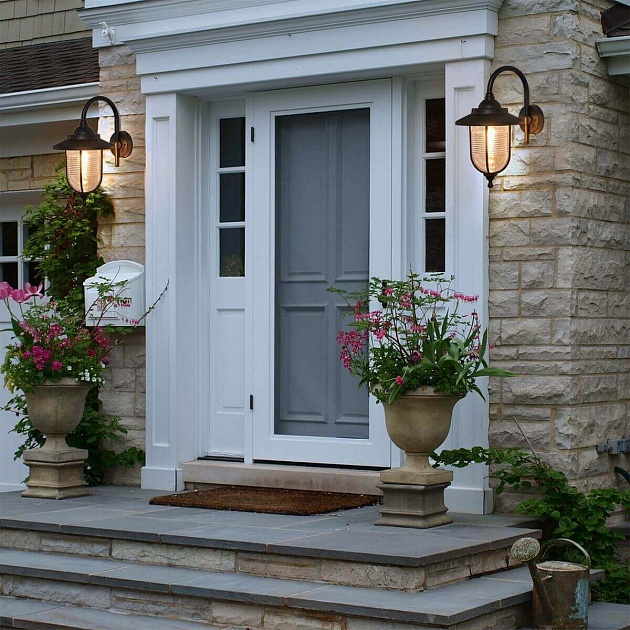 Уличный настенный светильник Escada 30010W/01 Фото № 4