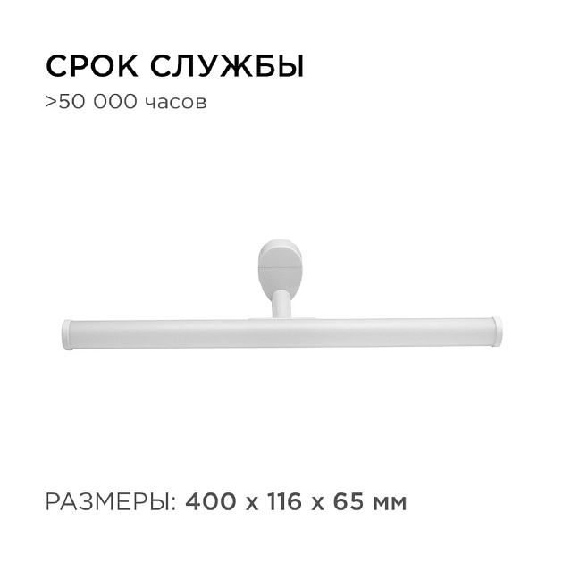 Подсветка для зеркал Apeyron 12-20 изображение 3 Подсветка для зеркал Apeyron 12-20 Фото № 3