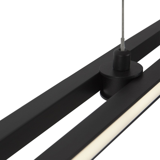 Подвесной светодиодный светильник Maytoni Halo MOD005PL-L48BK Фото № 2