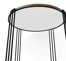 Кофейный стол Sheffilton SHT-CT33 черный муар/светлый орех 3808278103 5