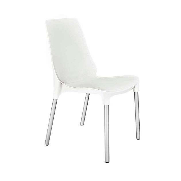 Офисный стул Sheffilton SHT-S75 белый/хром лак 6310470508 Фото № 1