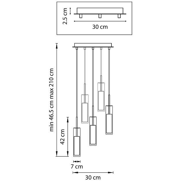 Подвесная люстра Lightstar Cilino 756052 Фото № 2