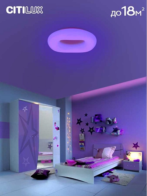 Потолочный светодиодный светильник Citilux Стратус Смарт CL732A520G Фото № 4