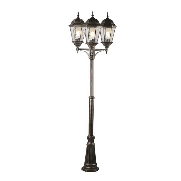 Садово-парковый светильник Arte Lamp Genova A1207PA-3BN Фото № 1