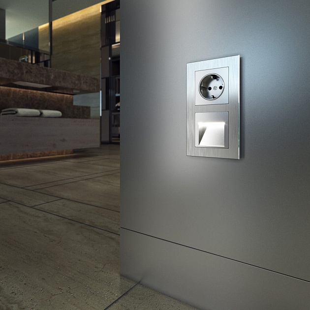 Встраиваемая LED подсветка Werkel серебряный W1154206 4690389156052 изображение 2 Встраиваемая LED подсветка Werkel серебряный W1154206 4690389156052 Фото № 2