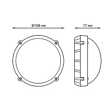 Уличный светодиодный светильник Gauss 874518212 1