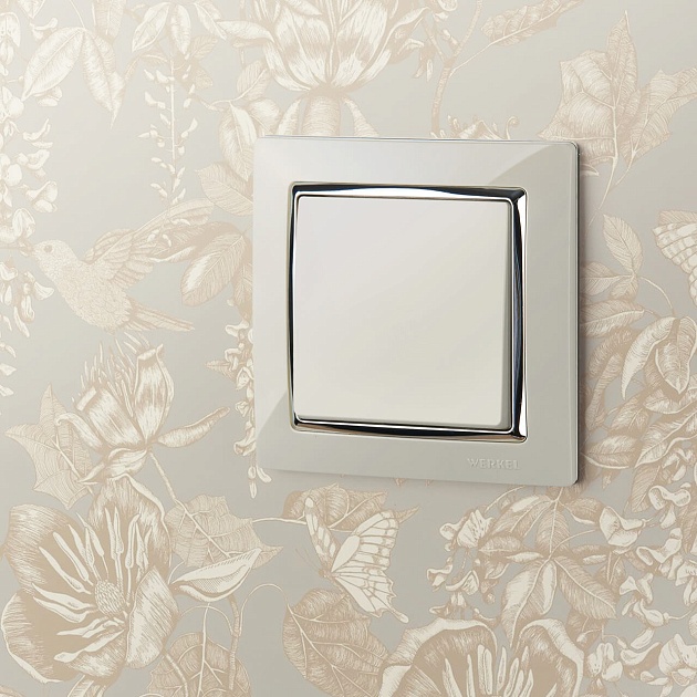 Выключатель одноклавишный Werkel слоновая кость W1110003 4690389155529 изображение 4 Выключатель одноклавишный Werkel слоновая кость W1110003 4690389155529 Фото № 4