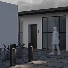 Уличный светодиодный светильник Maytoni Gran O465FL-L16GF3K 2