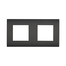 Рамка LK Studio 2-постовая (черный бархат) LK45 854208-1