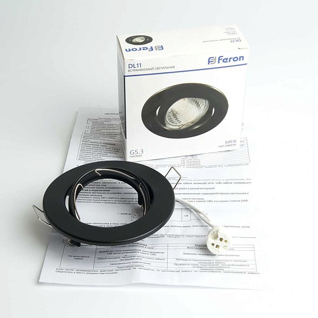 Встраиваемый светильник Feron DL11 48466 Фото № 6