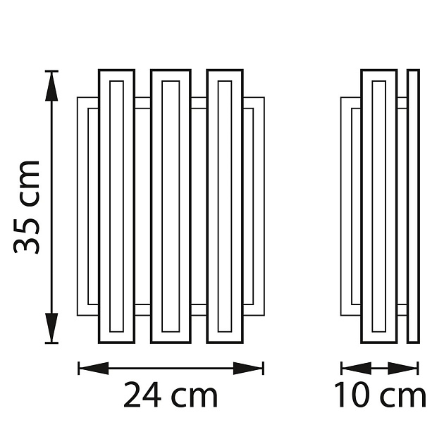 Настенный светильник Lightstar Agave 712624 Фото № 2