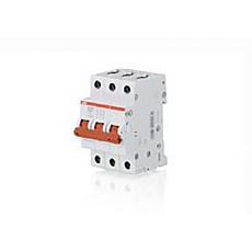 Рубильник 3пол. SHD203/63 рычаг крас. 2CDD273111R0063