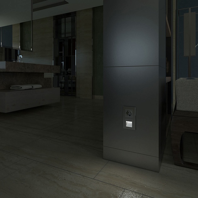 Встраиваемая LED подсветка Werkel серебряный W1154206 4690389156052 изображение 5 Встраиваемая LED подсветка Werkel серебряный W1154206 4690389156052 Фото № 5