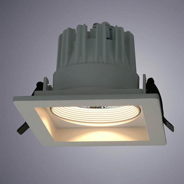 Встраиваемый светодиодный светильник Arte Lamp Privato A7018PL-1WH Фото № 2