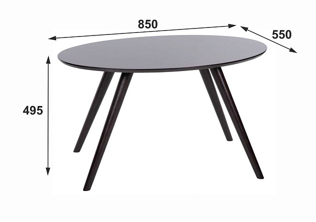 Журнальный стол Мебелик Лорейн 2 002759 изображение 3 Журнальный стол Мебелик Лорейн 2 002759 Фото № 3