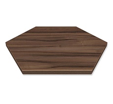 Журнальный стол Sheffilton SHT-TU29/ЛДСП 70 чёрный муар/орех тьеполо 4285920501 3